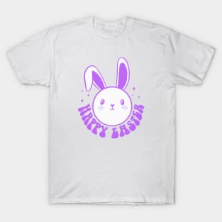 Happy Easter a cool groovy Easter Bunny design T-Shirt